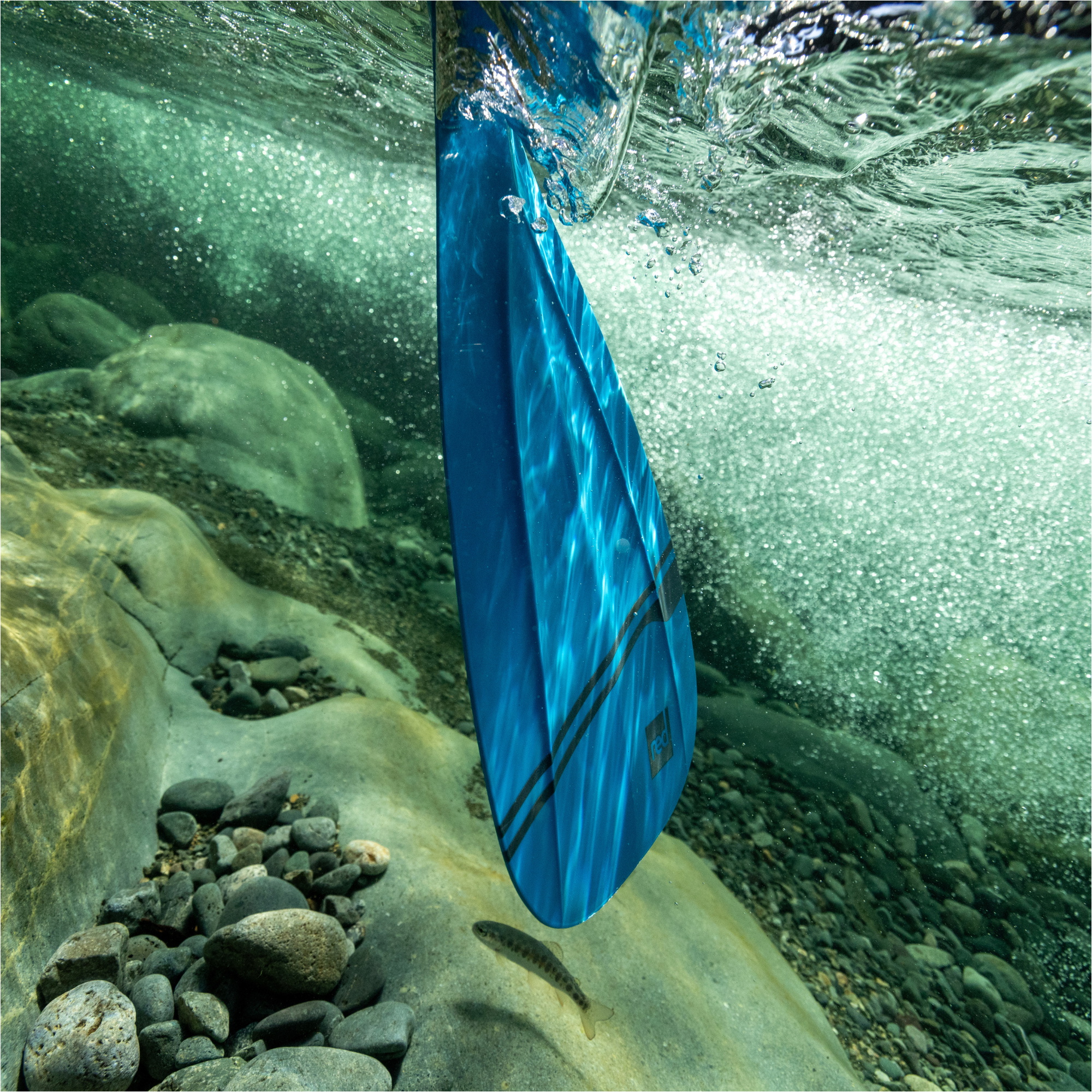 2026 Red Paddle Co Cruiser Tough 3-delt Pagaj 001-002-004-0029 - Blå / Black